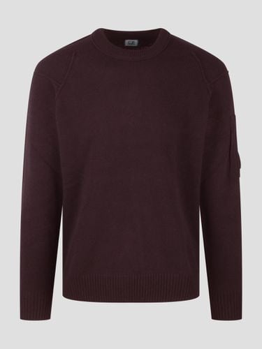 C. P. Company Lambswool Grs Crew Neck Knit - C.P. Company - Modalova