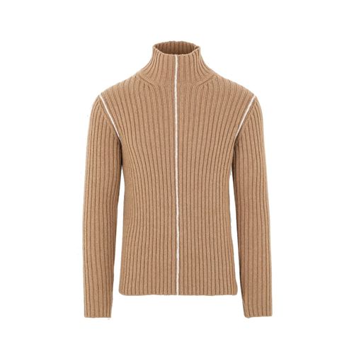 Ferragamo Ribbed Turtleneck Knit - Ferragamo - Modalova