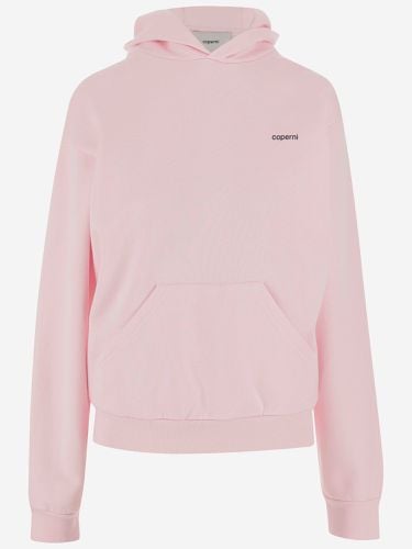 Cotton Blend Sweatshirt With Logo - Coperni - Modalova