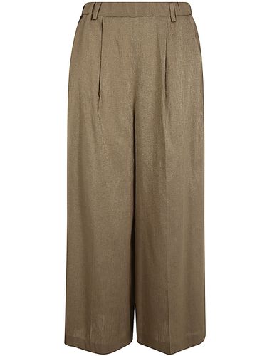 Seventy Lurex Wide Leg Pants - Seventy - Modalova