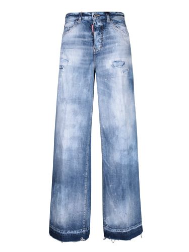 Traveller Light Washed Light Jeans - Dsquared2 - Modalova