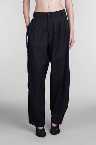 DARKPARK Phebe Pants In Black Wool - DARKPARK - Modalova