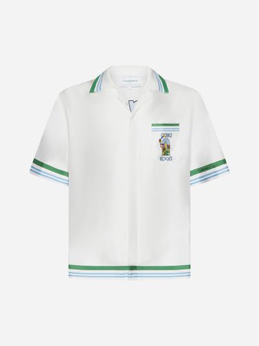 Casablanca Le Jeu Colore Silk Shirt - Casablanca - Modalova