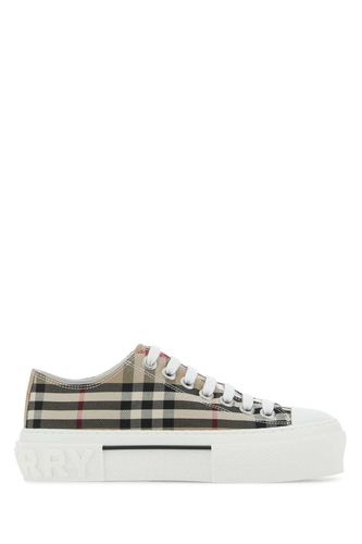 Burberry Printed Canvas Sneakers - Burberry - Modalova