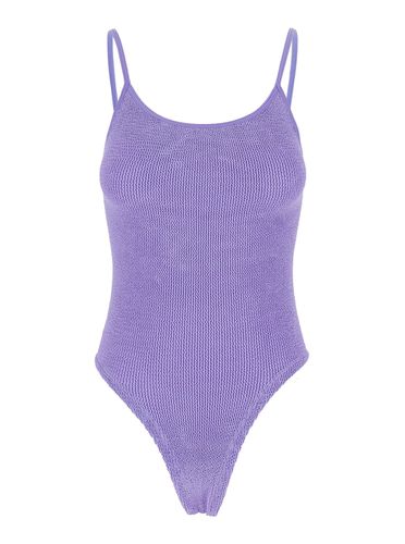 Pamela Backless One-piece Swimsuit In Stretch Polyamide Woman - Hunza G - Modalova