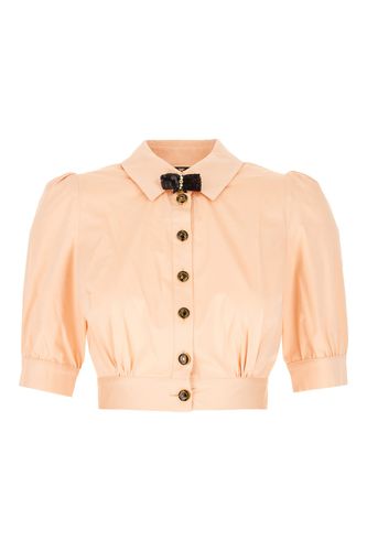 Peach Poplin Blouse - Elisabetta Franchi - Modalova