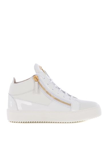 High Sneakers hi-top In Leather And Patent Leather - Giuseppe Zanotti - Modalova