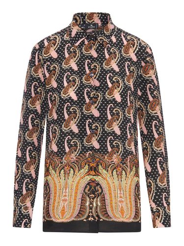 All-over Patterned Long-sleeved Shirt - Etro - Modalova