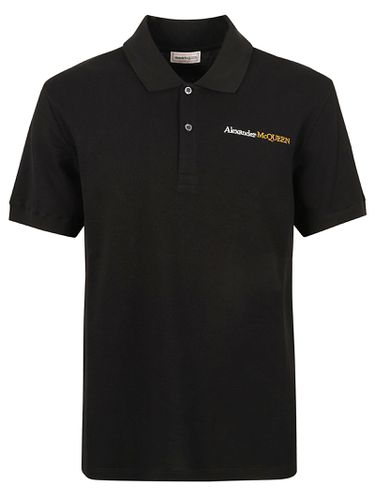 Piquet Bio Polo Shirt - Alexander McQueen - Modalova