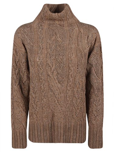 All-over Crystal Sweater - Ermanno Scervino - Modalova