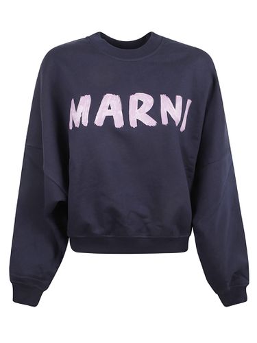 Marni Logo Sweatshirt - Marni - Modalova