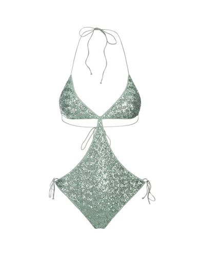 Aqua Sequins One-piece Swimsuit - Oseree - Modalova