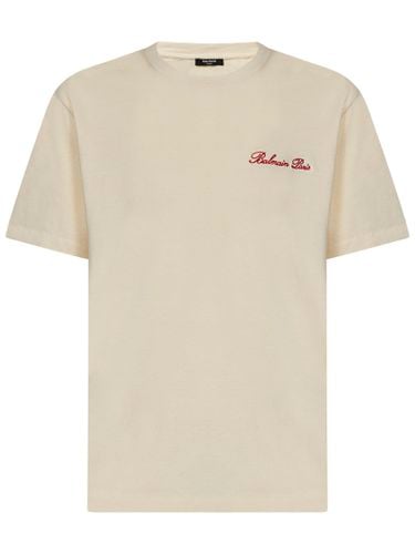 Balmain Iconic Western T-shirt - Balmain - Modalova