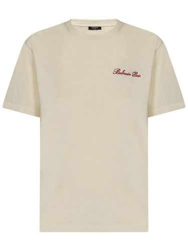 Paris Iconic Western T-shirt - Balmain - Modalova