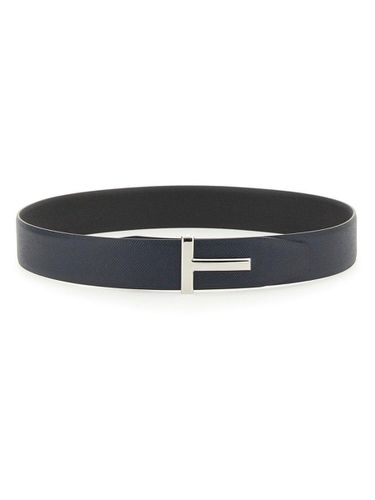 Tom Ford Reversible T Buckle Belt - Tom Ford - Modalova