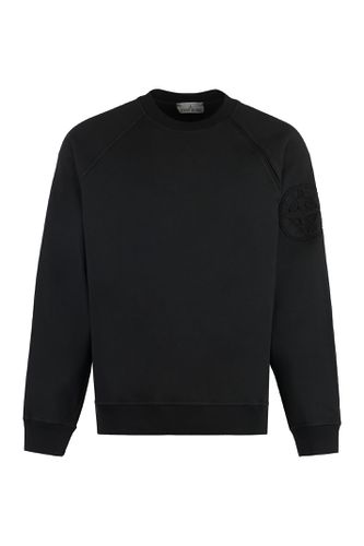 Cotton Crew-neck Sweatshirt - Stone Island - Modalova