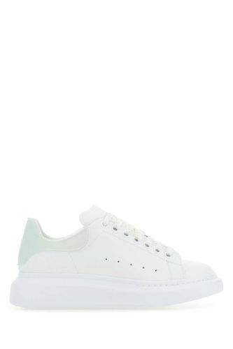 White Leather Sneakers - Alexander McQueen - Modalova