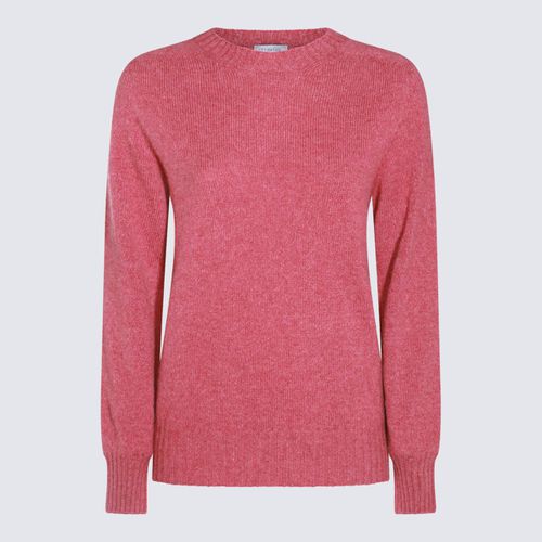 Malo Pink Wool Knitwear - Malo - Modalova