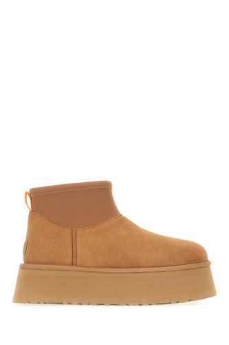 Biscuit Suede Classic Mini Dipper Ankle Boots - UGG - Modalova