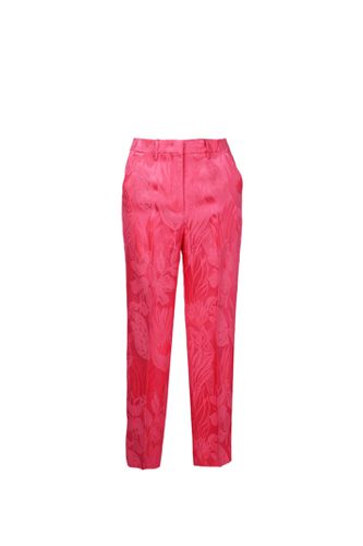 Tailored Floral Jacquard Trousers - Etro - Modalova