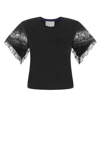 Koché Black Cotton T-shirt - Koché - Modalova