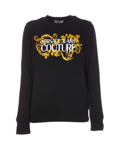 Baroque Logo Sweatshirt - Versace Jeans Couture - Modalova