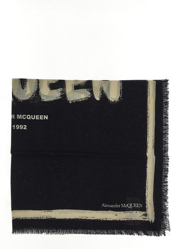 Alexander McQueen Printed Scarf - Alexander McQueen - Modalova