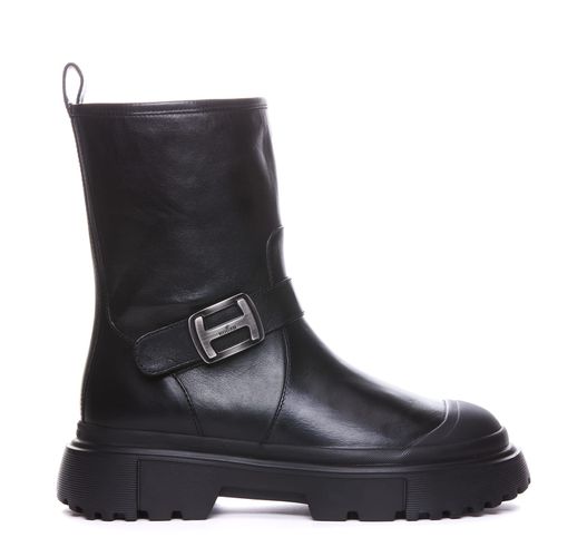 Hogan H619 Biker Boots - Hogan - Modalova