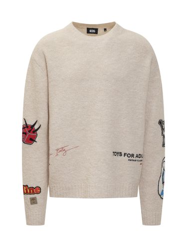 GCDS Boucle Sweater - GCDS - Modalova