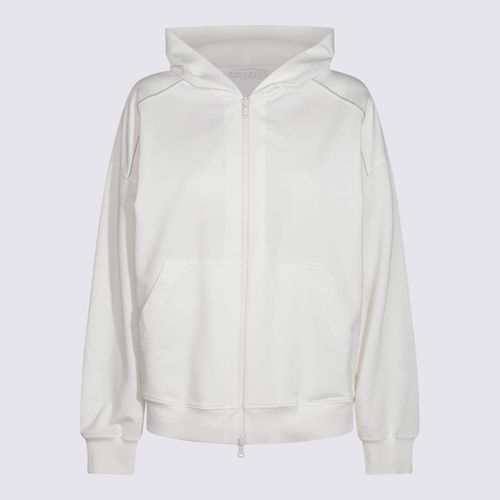 White Cotton Sweatshirt - Brunello Cucinelli - Modalova