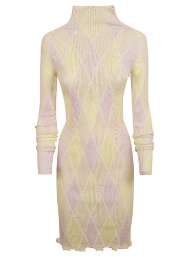 Burberry Ribbed Knit Dress - Burberry - Modalova