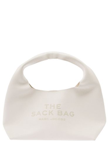 The Sack Shoulder Bag With Embossed Logo In Hammered Leather Woman - Marc Jacobs - Modalova