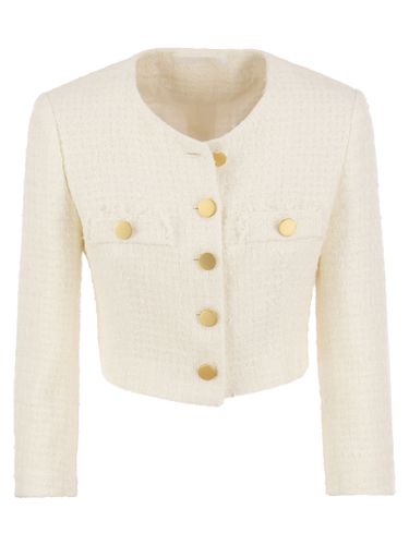 Rosy - Cropped Tweed Jacket - Tagliatore - Modalova