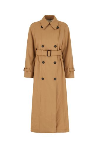 Biscuit Stretch Polyester Blend Trench - Weekend Max Mara - Modalova