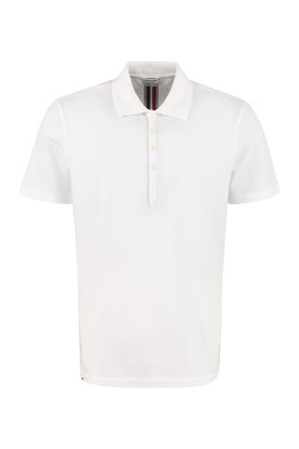 Short-sleeved Cotton Polo Shirt - Thom Browne - Modalova