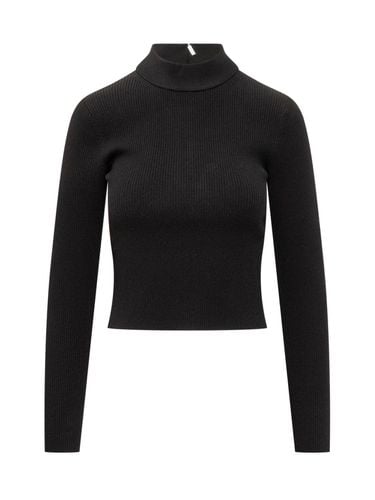 Rear Zipped Mock Neck Jumper - MICHAEL Michael Kors - Modalova