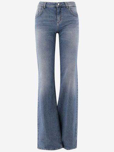 Flared Jeans In Stretch Cotton - Blumarine - Modalova