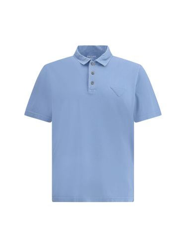 Prada Logoed Polo Shirt - Prada - Modalova
