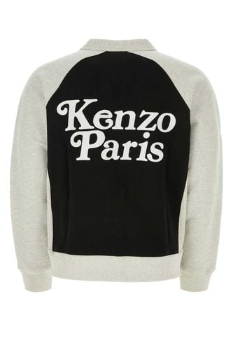 Kenzo Two-tone Cotton Cardigan - Kenzo - Modalova