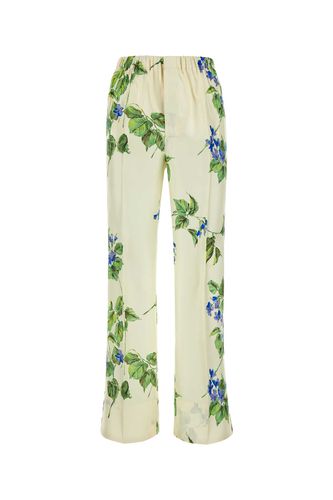 Prada Printed Twill Pant - Prada - Modalova