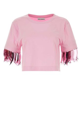 Paco Rabanne Pink Cotton T-shirt - Paco Rabanne - Modalova
