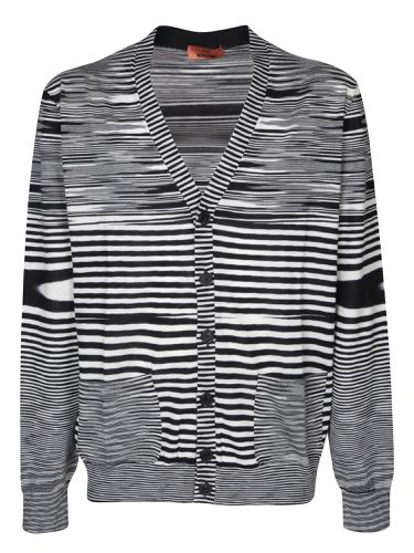 Missoni Striped Button-up Cardigan - Missoni - Modalova