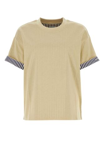 Bottega Veneta Cream Cotton T-shirt - Bottega Veneta - Modalova