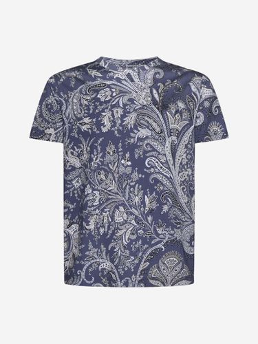 Etro Paisley Print Cotton T-shirt - Etro - Modalova