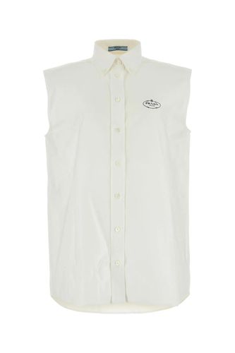Prada White Oxford Shirt - Prada - Modalova