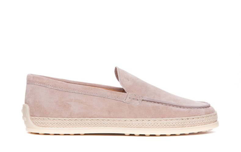 Tod's Suede Leather Loafers - Tod's - Modalova