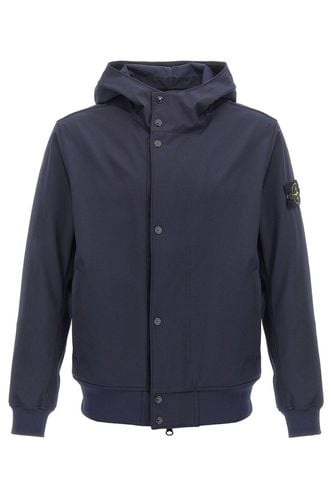 Logo Patch Hooded Jacket - Stone Island - Modalova