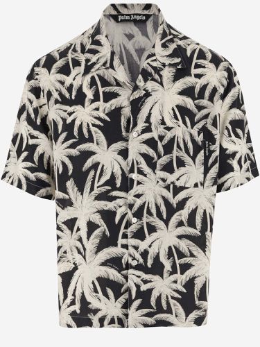 Palm Angels Viscose Palms Shirt - Palm Angels - Modalova