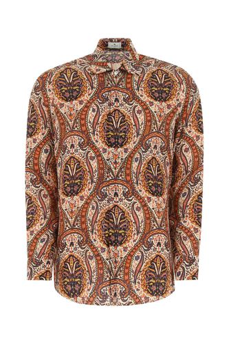 Etro Printed Silk Shirt - Etro - Modalova