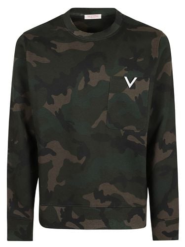 Jersey Felpa Camouflage - Valentino Garavani - Modalova